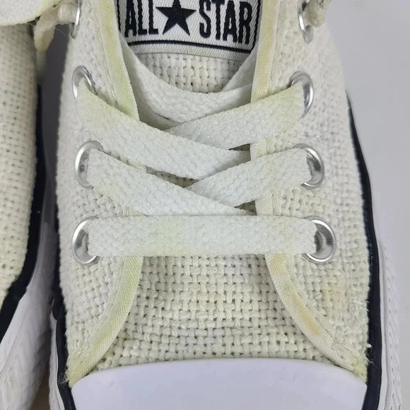 Converse all star white mesh tennis shoes - Picture 6 of 11